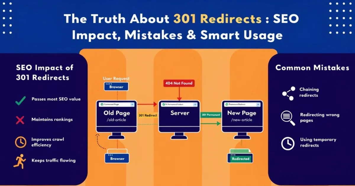 301 Redirects - SEO Impacts