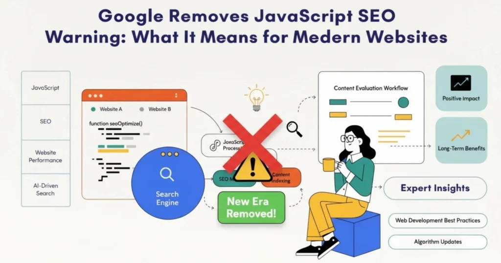 Google Removes Javascript SEO Warning
